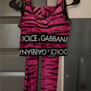 DOLCE & GABANNA WOMENS SET WITH SHOES